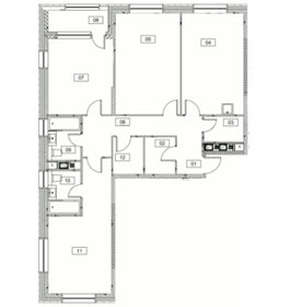 102,6 м², 3-комнатная квартира 48 553 696 ₽ - изображение 82