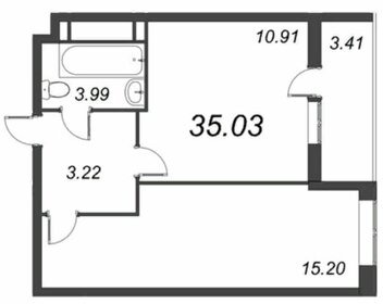 33,6 м², 1-комнатная квартира 9 650 000 ₽ - изображение 89