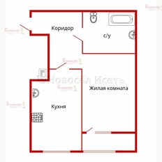 Квартира 44 м², 1-комнатная - изображение 1