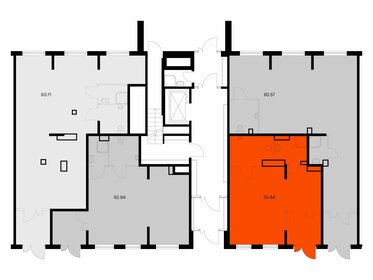 54,8 м², помещение свободного назначения 14 662 050 ₽ - изображение 53