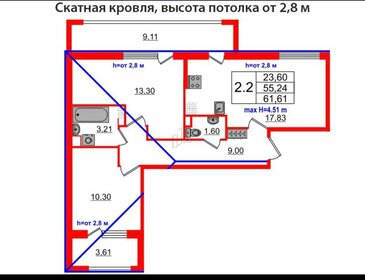 Купить двухкомнатную квартиру рядом с водоёмом на улице Ленина в Красногорске - изображение 1