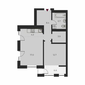 75,1 м², 2-комнатная квартира 11 850 000 ₽ - изображение 100