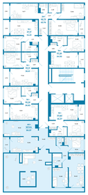 82,9 м², 3-комнатная квартира 12 450 000 ₽ - изображение 46