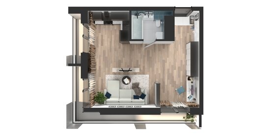46 м², 1-комнатная квартира 25 000 ₽ в месяц - изображение 26