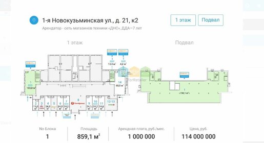 841,9 м², помещение свободного назначения 107 999 992 ₽ - изображение 28