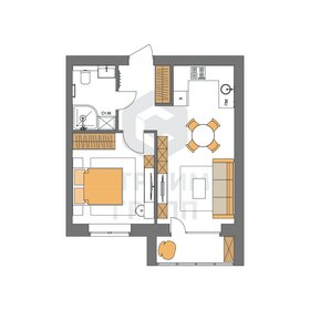 40,7 м², 1-комнатная квартира 4 880 000 ₽ - изображение 30