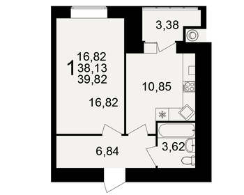 34 м², 1-комнатная квартира 3 165 000 ₽ - изображение 129