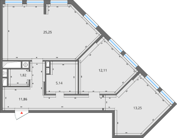 73,7 м², 3-комнатная квартира 8 050 000 ₽ - изображение 24