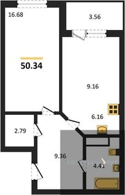 48,9 м², 1-комнатная квартира 7 495 631 ₽ - изображение 44