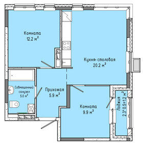 48,6 м², 2-комнатная квартира 4 276 800 ₽ - изображение 72