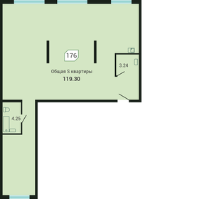 119,3 м², квартира-студия 20 213 000 ₽ - изображение 1