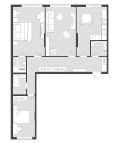 119,3 м², квартира-студия 20 213 000 ₽ - изображение 2