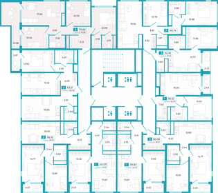 77 м², 3-комнатная квартира 7 580 000 ₽ - изображение 50