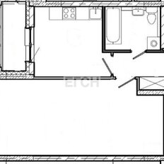 Квартира 43,5 м², 1-комнатная - изображение 3