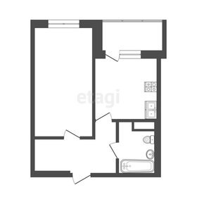 Квартира 36,6 м², 1-комнатная - изображение 1