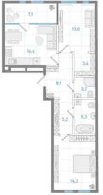 45 м², 1-комнатная квартира 50 000 ₽ в месяц - изображение 97