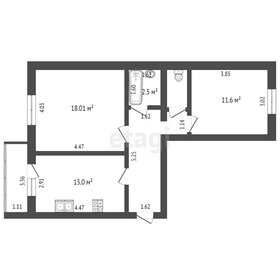 41 м², 1-комнатная квартира 3 150 000 ₽ - изображение 56