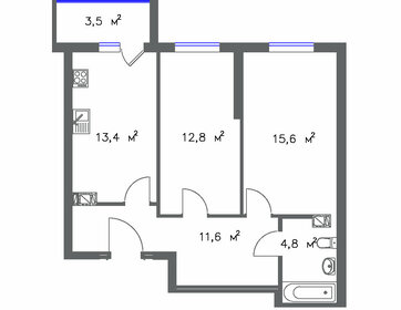 67,8 м², 3-комнатная квартира 5 559 600 ₽ - изображение 19