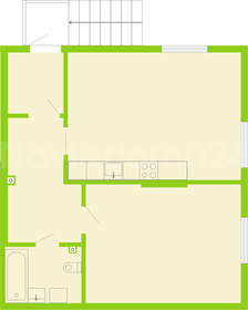 Квартира 59,2 м², 2-комнатная - изображение 1