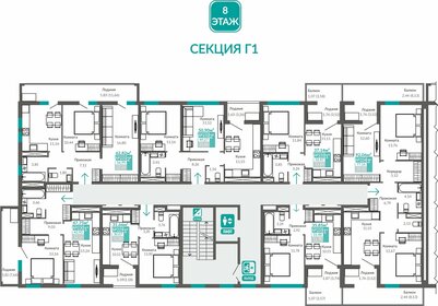 28,2 м², 1-комнатная квартира 3 950 000 ₽ - изображение 32