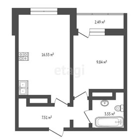 Квартира 37,4 м², 1-комнатная - изображение 1