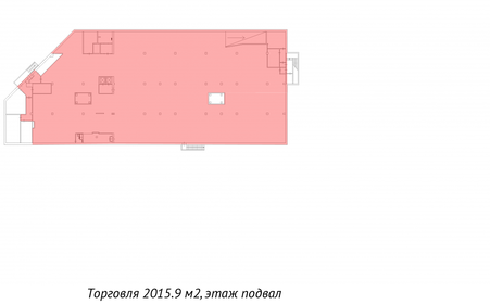 2015,9 м², торговое помещение - изображение 5