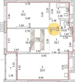 Квартира 80,8 м², 2-комнатная - изображение 1