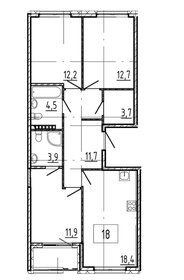 Квартира 80,6 м², 3-комнатная - изображение 1