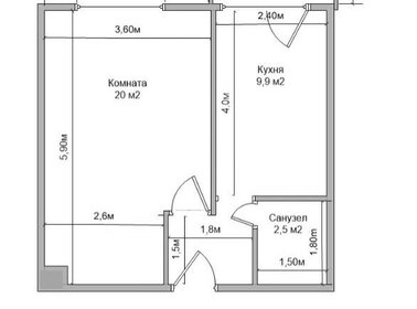 29,8 м², 1-комнатная квартира 10 000 000 ₽ - изображение 41