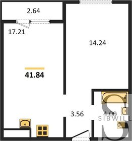 Квартира 41,8 м², 1-комнатная - изображение 1