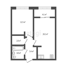 Квартира 46,8 м², 2-комнатная - изображение 2