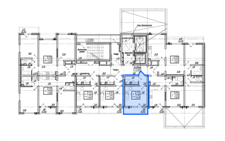 33 м², 1-комнатная квартира 23 000 ₽ в месяц - изображение 14