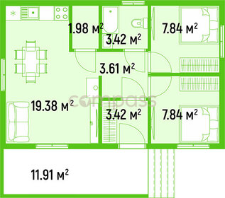 70 м² дом, 8 соток участок 7 300 000 ₽ - изображение 30