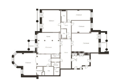 Квартира 355 м², 5-комнатная - изображение 1