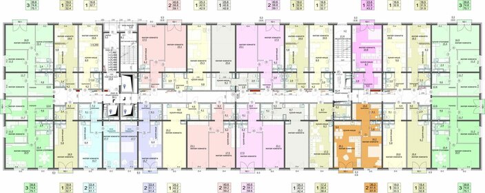 44,9 м², 2-комнатная квартира 3 500 000 ₽ - изображение 49