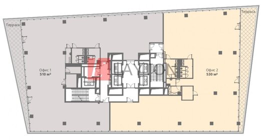 540 м², офис 1 530 000 ₽ в месяц - изображение 26