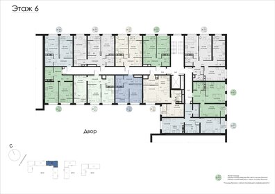 64 м², 2-комнатная квартира 6 000 000 ₽ - изображение 34