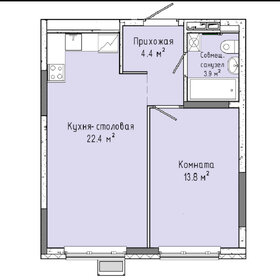 42,3 м², 2-комнатная квартира 3 500 000 ₽ - изображение 62