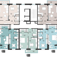 Квартира 52,2 м², 1-комнатная - изображение 2