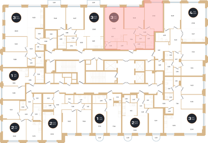 Квартира 97,7 м², 3-комнатная - изображение 2