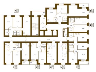 63,5 м², 2-комнатная квартира 4 590 000 ₽ - изображение 71