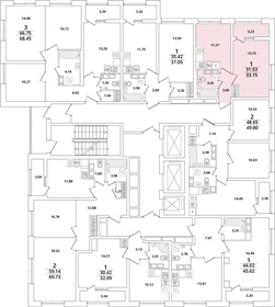 34 м², 1-комнатная квартира 8 500 000 ₽ - изображение 96