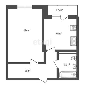 34,8 м², 1-комнатная квартира 3 090 000 ₽ - изображение 48
