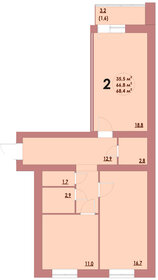 108 м², 2-комнатная квартира 9 500 000 ₽ - изображение 33