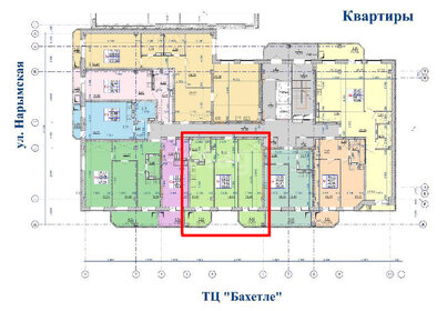 Квартира 66,7 м², 2-комнатная - изображение 1