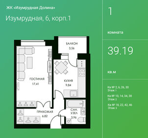 29,4 м², квартира-студия 2 600 000 ₽ - изображение 82