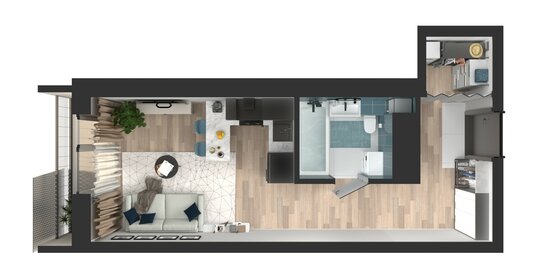 30,5 м², квартира-студия 8 215 260 ₽ - изображение 31