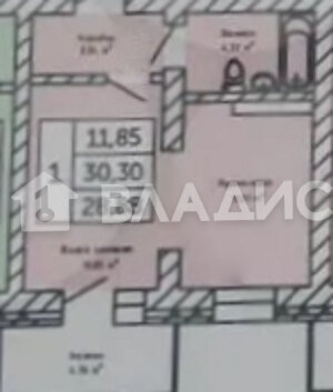 28,9 м², 1-комнатная квартира 2 860 000 ₽ - изображение 38