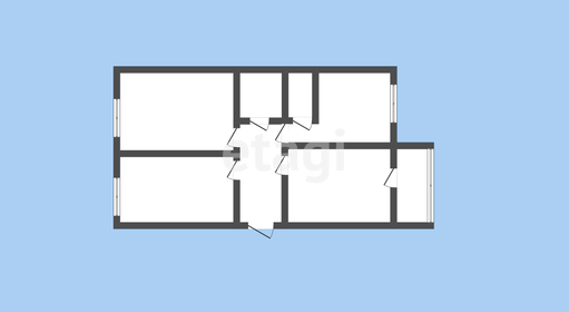 97,8 м², 3-комнатная квартира 7 800 000 ₽ - изображение 22