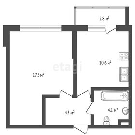 38 м², 1-комнатная квартира 4 800 000 ₽ - изображение 21